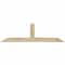 Ekena Millwork Portland Rough Sawn Timber Gable Bracket, Douglas Fir, 60"W x 17"H x 4"D x 4"F, 7/12 Pitch GBW060X17X0404POR00RDF - alternate 1